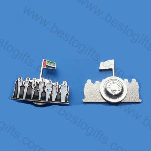 46 years UAE national day flag pin